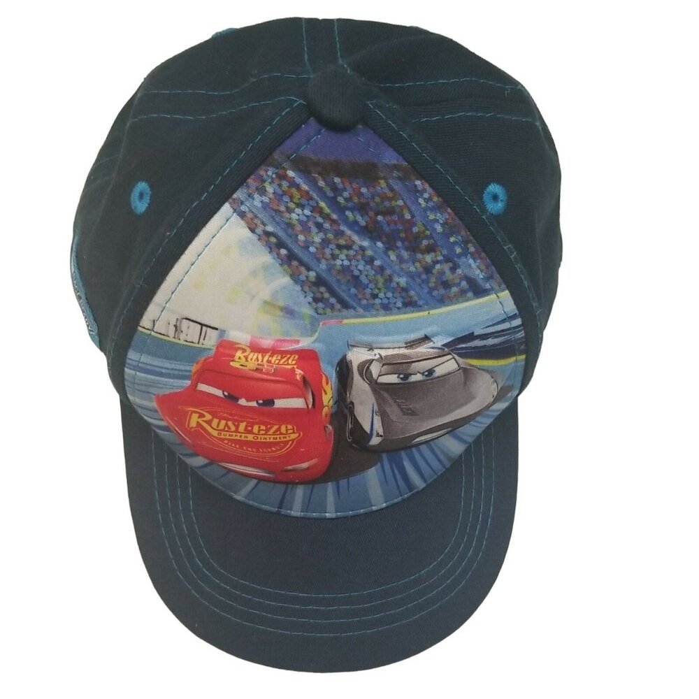 ✅Disney Pixar Cars 3  Snapback Baseball Hat Lightning McQueen Trucker OSFA Cap - Picture 3 of 9